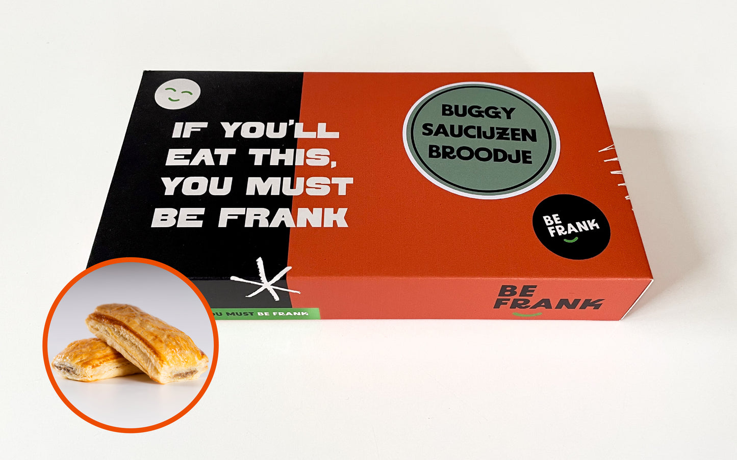 Be Frank saucijzenbroodje